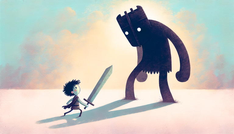 Charging at Imaginary Giants: A Hilarious Exploration of Humanity's Most Ridiculous Battles