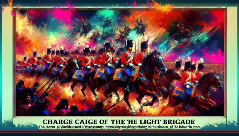 Blunders and Laughter: The Hilarious Charge of the Light Brigade