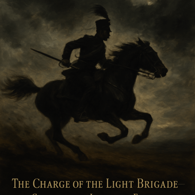 The Charge of the Light Brigade: Galloping into Legendary Futility